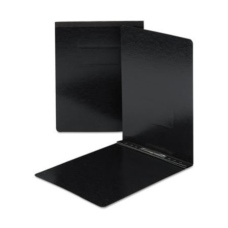 Smead Smead, TOP OPENING PRESS GUARD REPORT COVER, PRONG FASTENER, LETTER, BLACK 81124